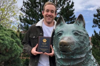 Logan Miller, 2021 Top Dog Award Recipient